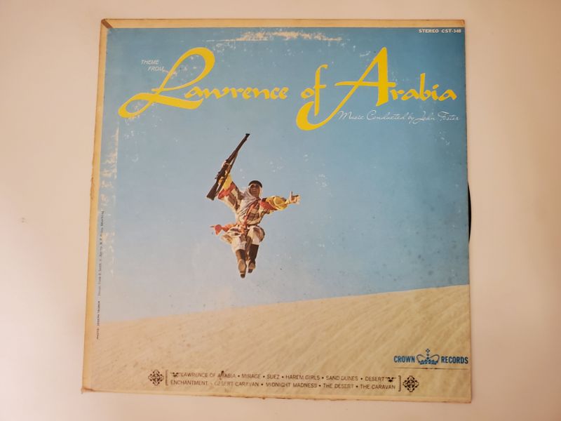 John Foster (conductor) Theme from Lawrence of Arabia vinyl record